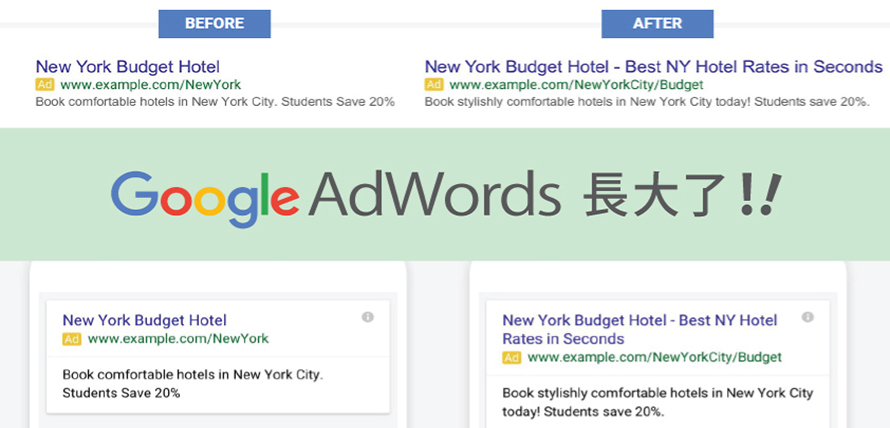 Google AdWords「變大」了？！2017 年網店店主一定要知的7個更新